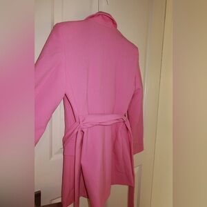 ASOS Pink belted blazer dress